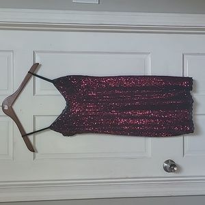 Wild Fable Pink Sequined Mini Dress Medium